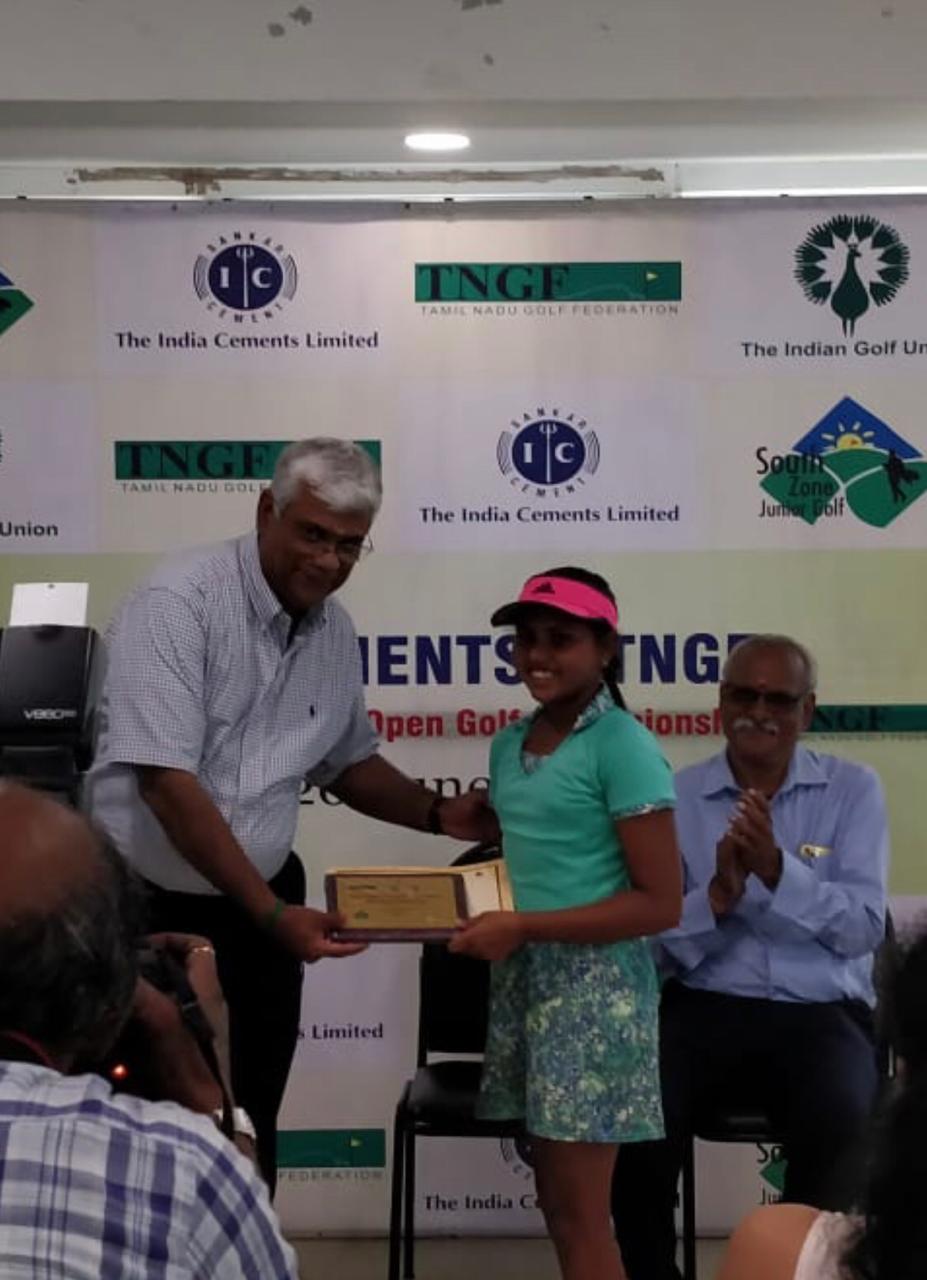 radhana Manikandan finishes second in category D girls