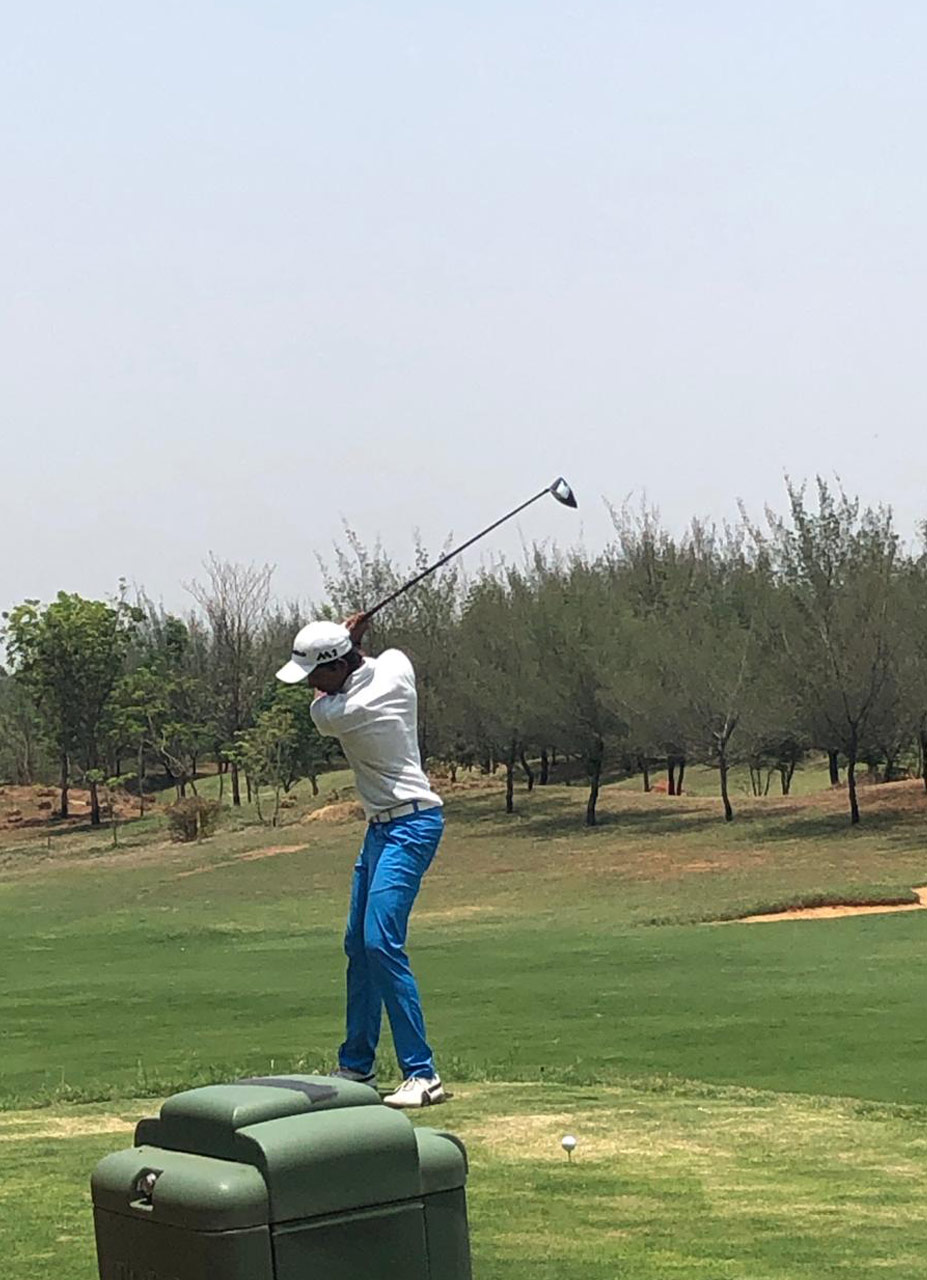 Aryan finishes T4 for his best ever performance in  a National Amateur event