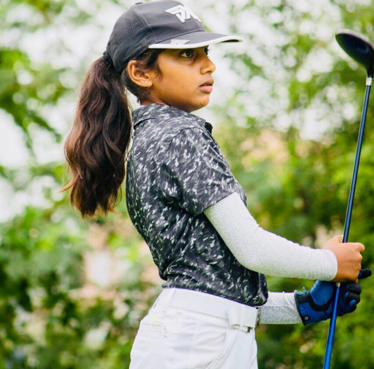 Keerthana finished 6th at Jaipur in the Girls C division