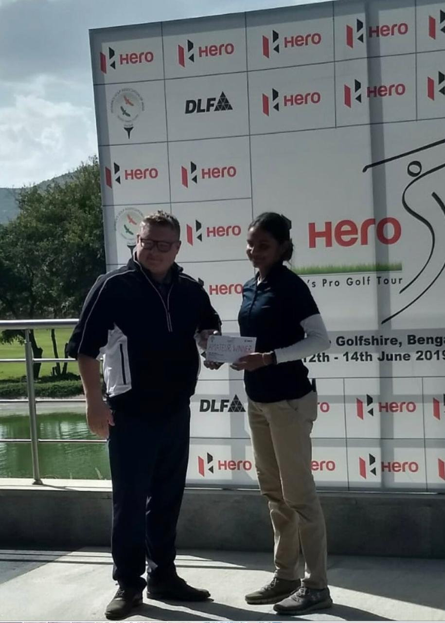 Sneha Sharan named Best Amateur at Prestige Golfshire