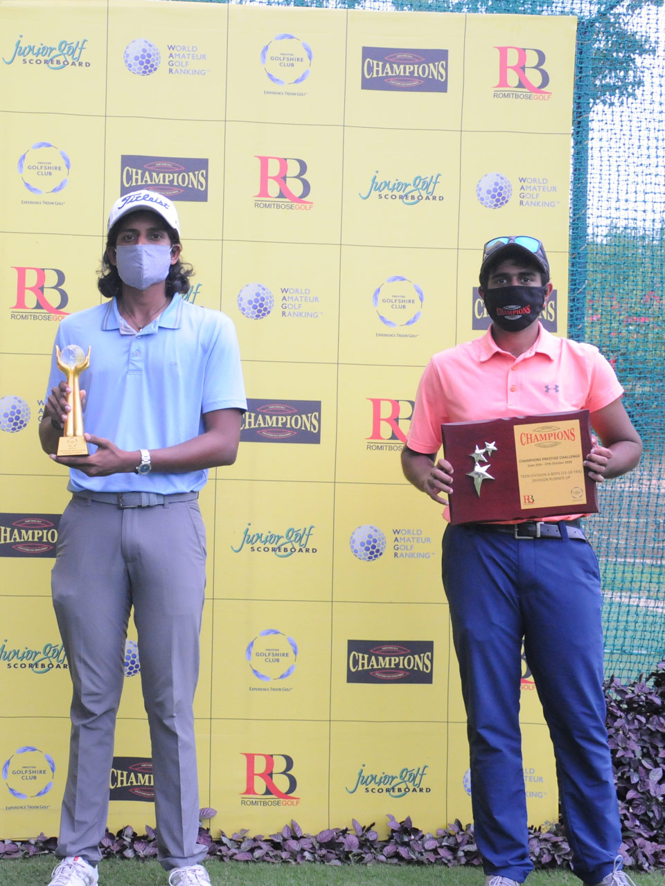 Aryan Roopa Anand won the under 18 division while Tej Gangavarapu finished runner-up in the same category 