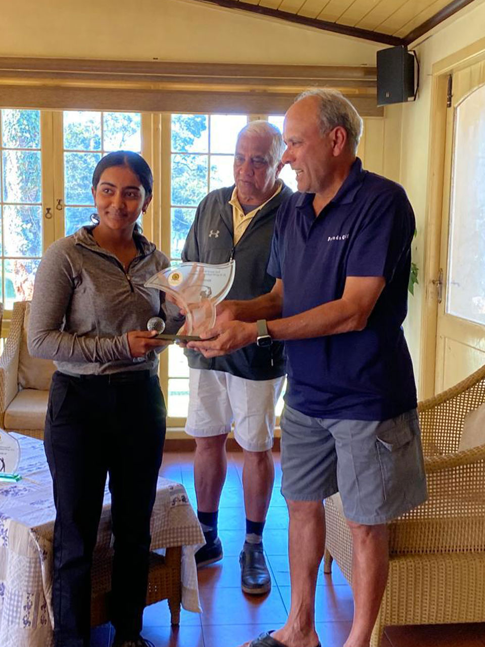 Ananthi Vivek has her first ever tournament