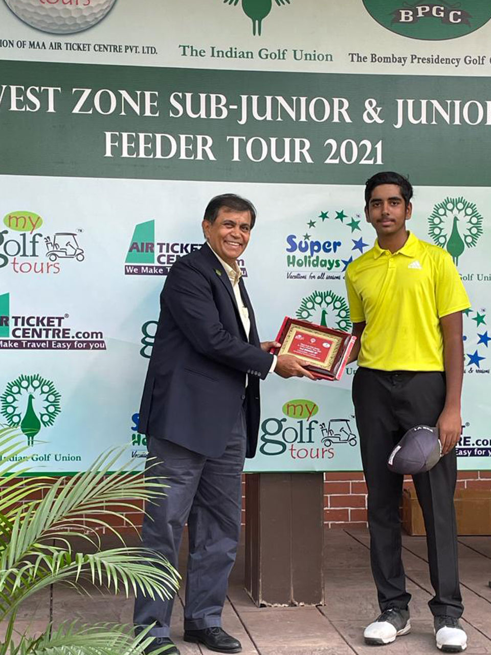Praveer Arora finishes third at the feeder tour event in BPGC, Mumbai