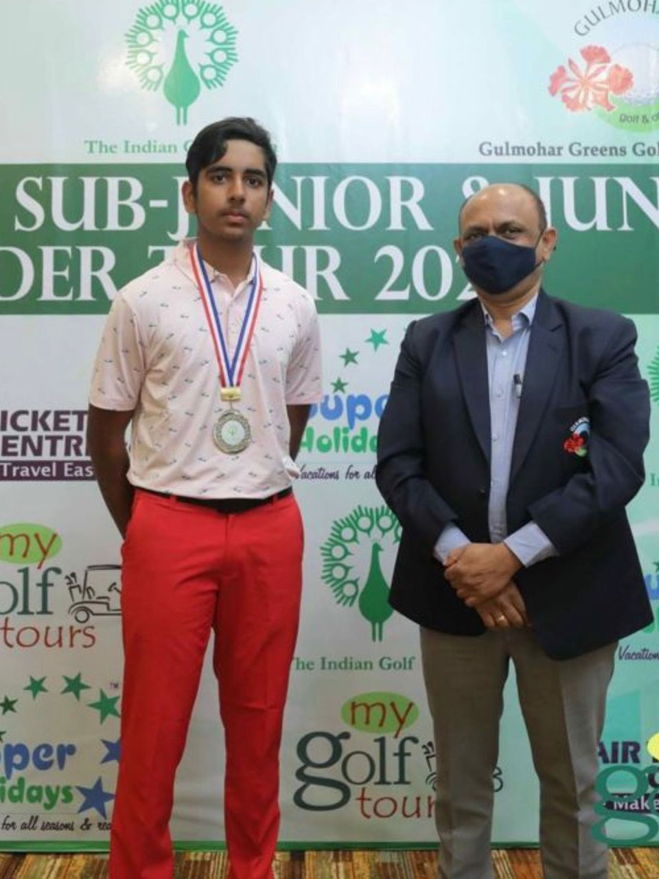 Praveer Arora finishes 3rd on the West Zone Feeder Tour order of merit