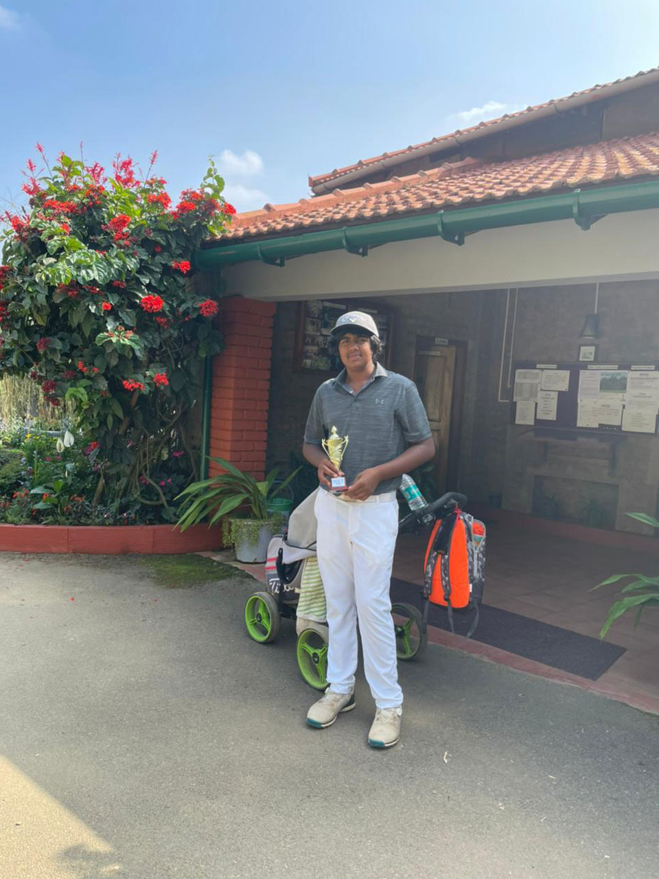 Shamit had a second-place finish after a play-off at the South Zone tournament in CGL