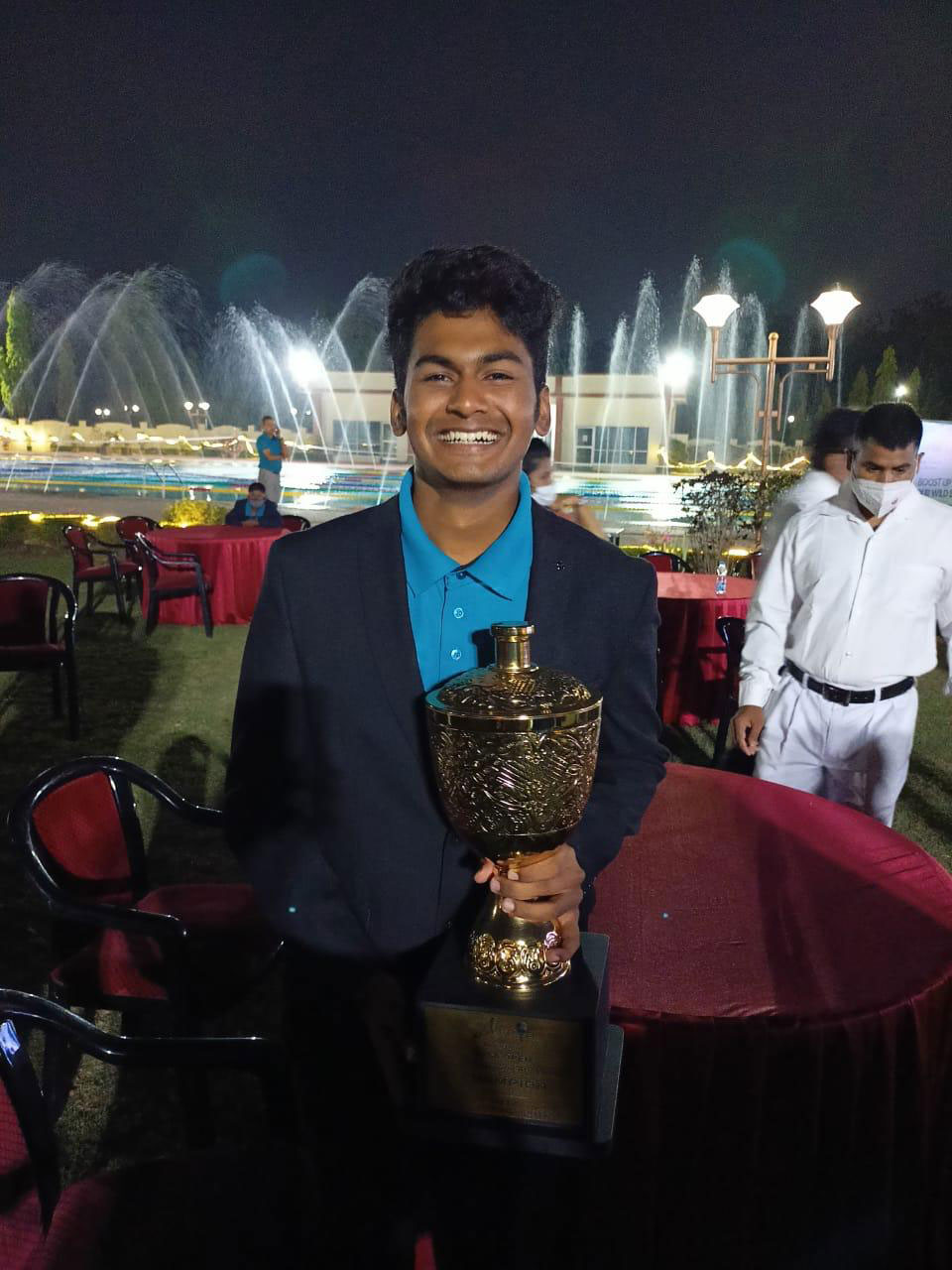 Suraj wins at the NISA golf championship