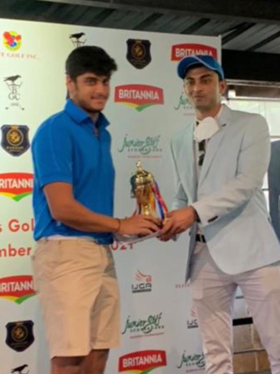 Varun Muthappa wins at the BGC Albatross Junior open in Category A boys