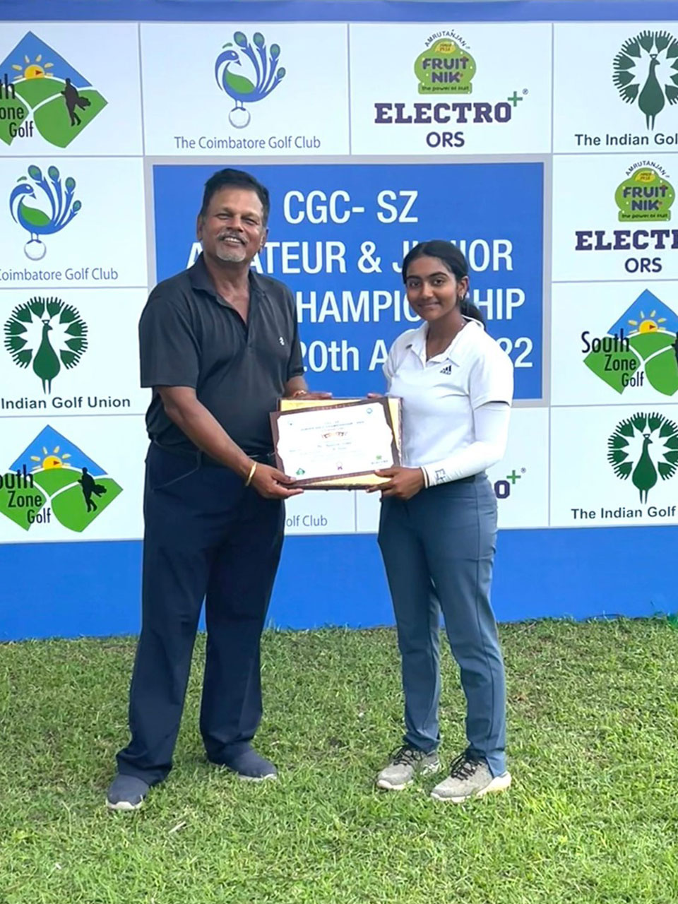 Ananthi won the Category A Girls