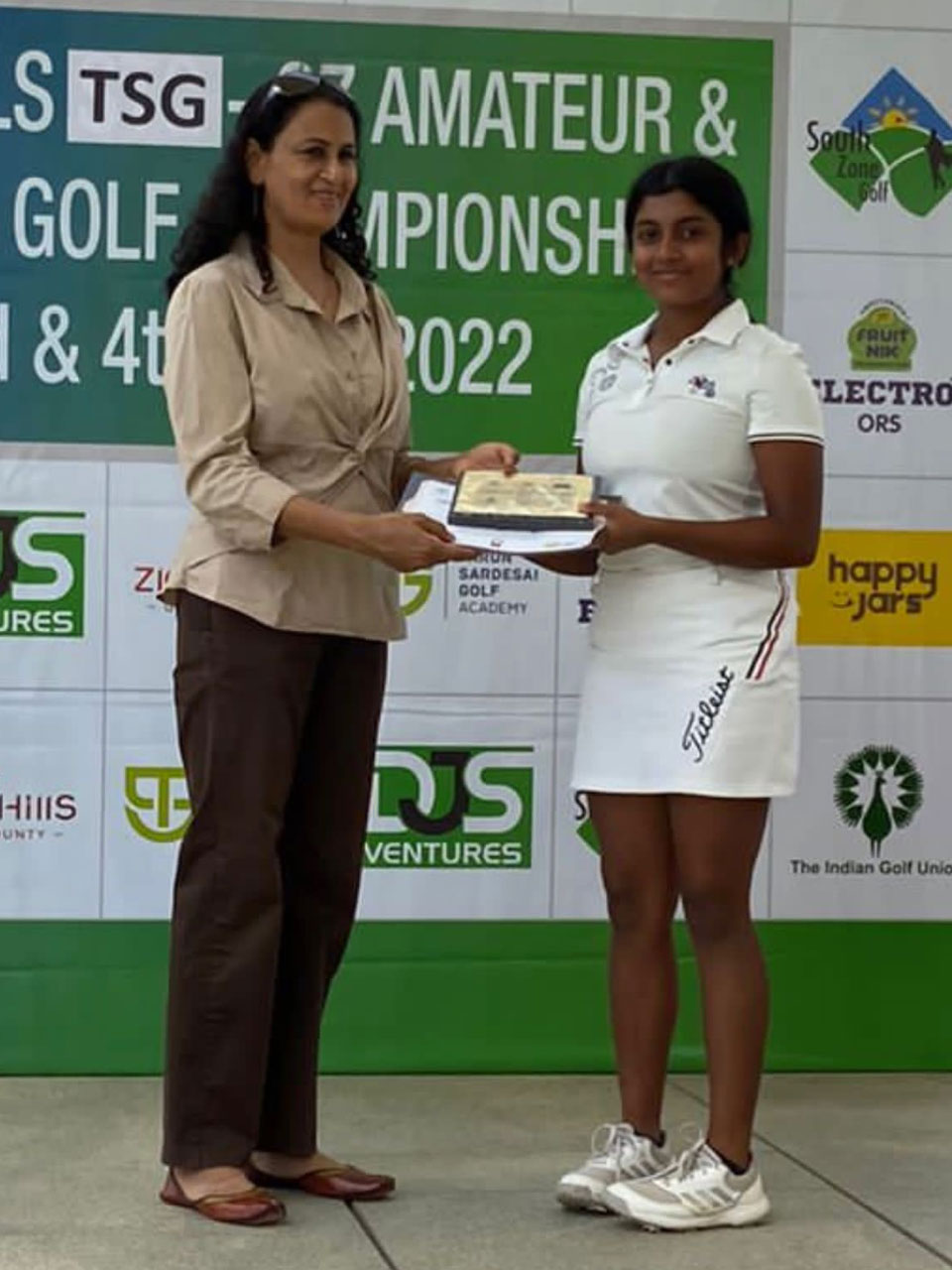 Tanishka Prithvi finishes 2nd in Category A Girls