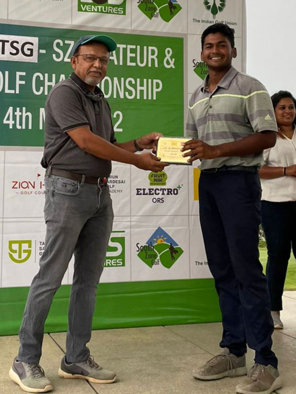 Suraj Joshi finished 3rd in the Amateur Section at  Zion Hills TSG South