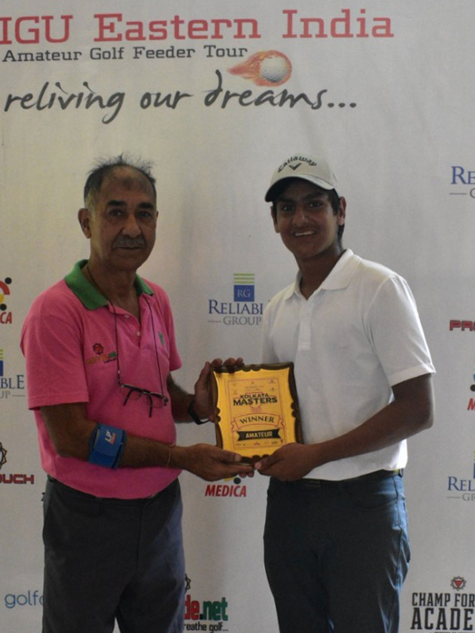 Garv Lakhmani wins the Amateur Feeder Tour in Kolkata