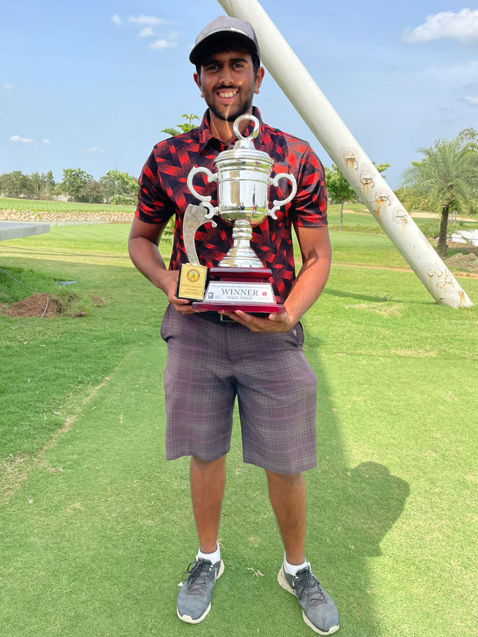 Tej Gangavarapu wins the Young Masters Golf Championship