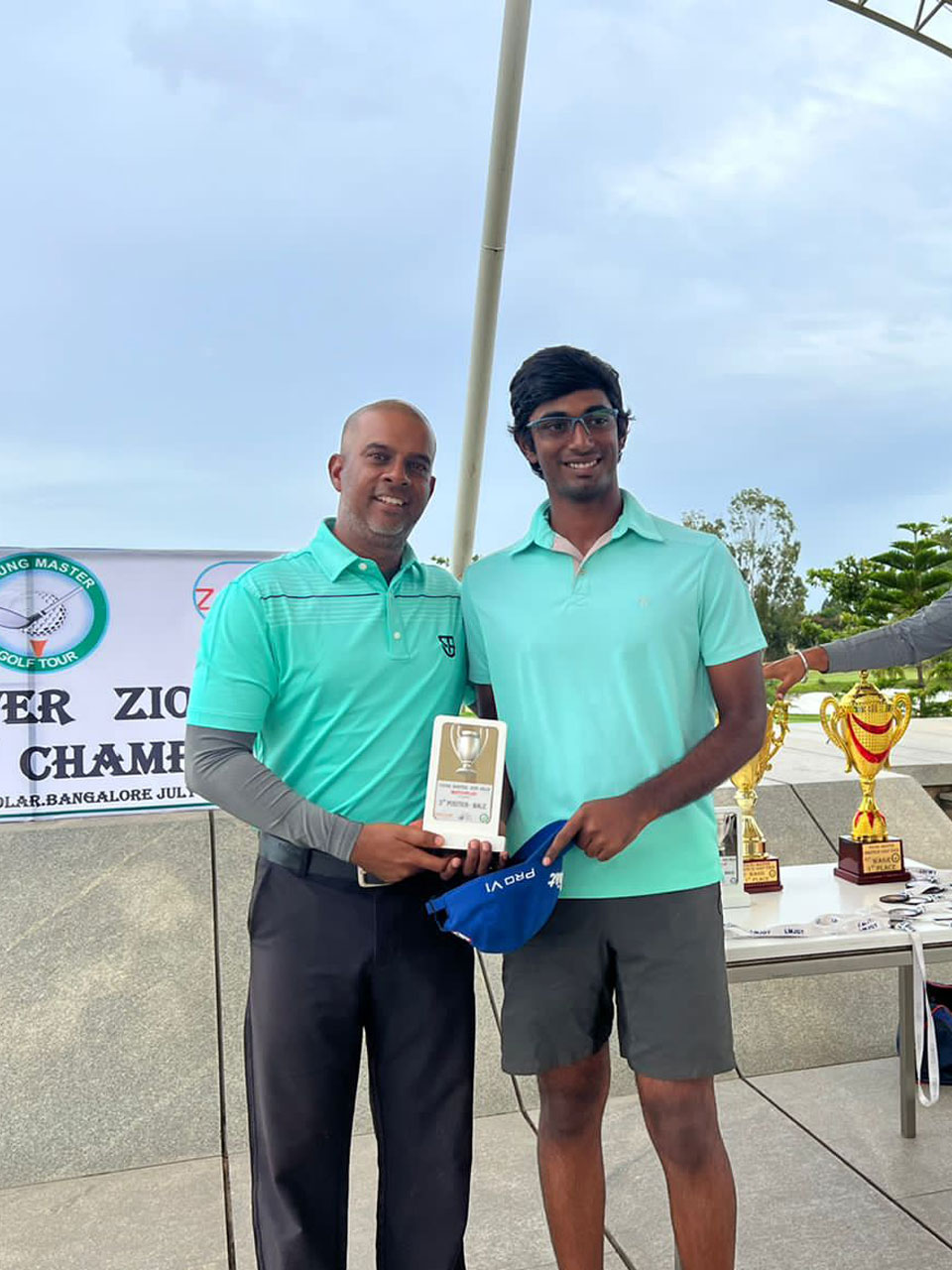 Shaurya Binu finishes 3rd at the Young Masters Matchplay Tournament