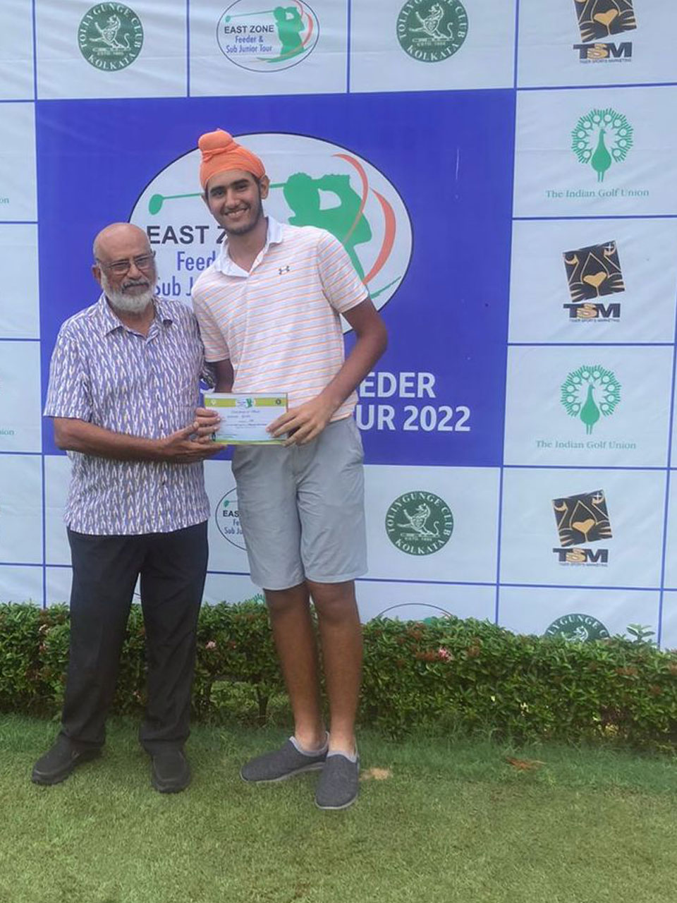 Gurmehr Bindra wins in Category A Boys at The Tolly Cup