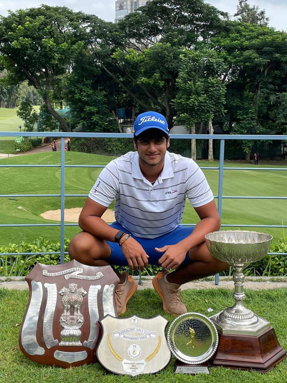 Varun Muthappa wins a record 9 underpar 61 at the Bangalore Golf Club