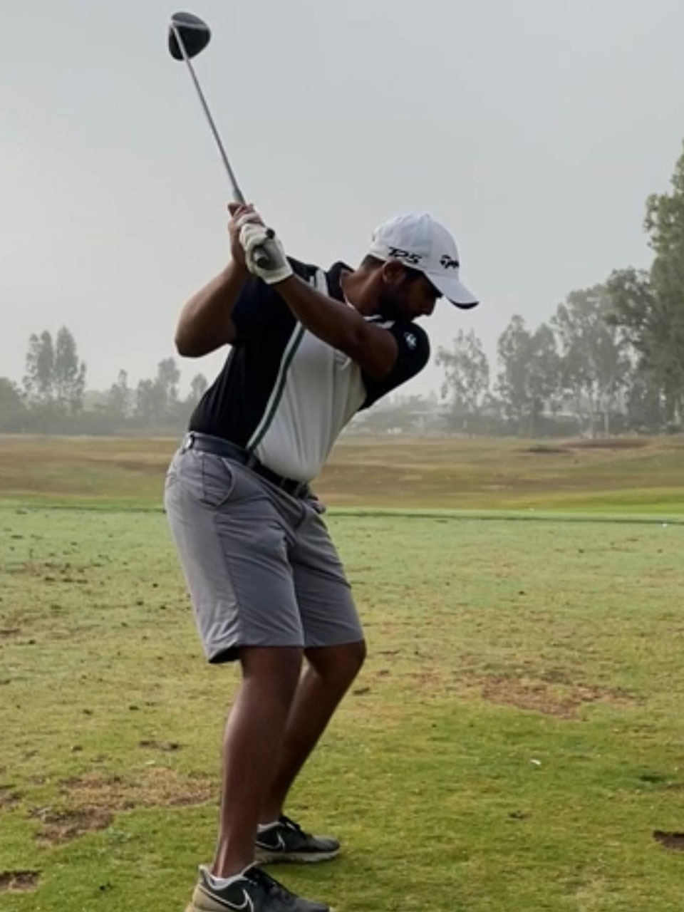 Tej tied second place finish in trying conditions at the Royal Calcutta Golf Club last week