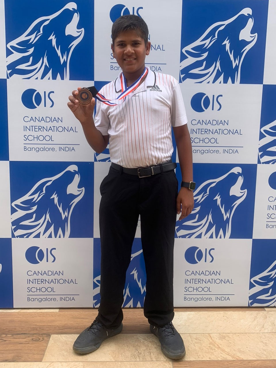 Advay Bagla finishes 3rd in Category C Boys