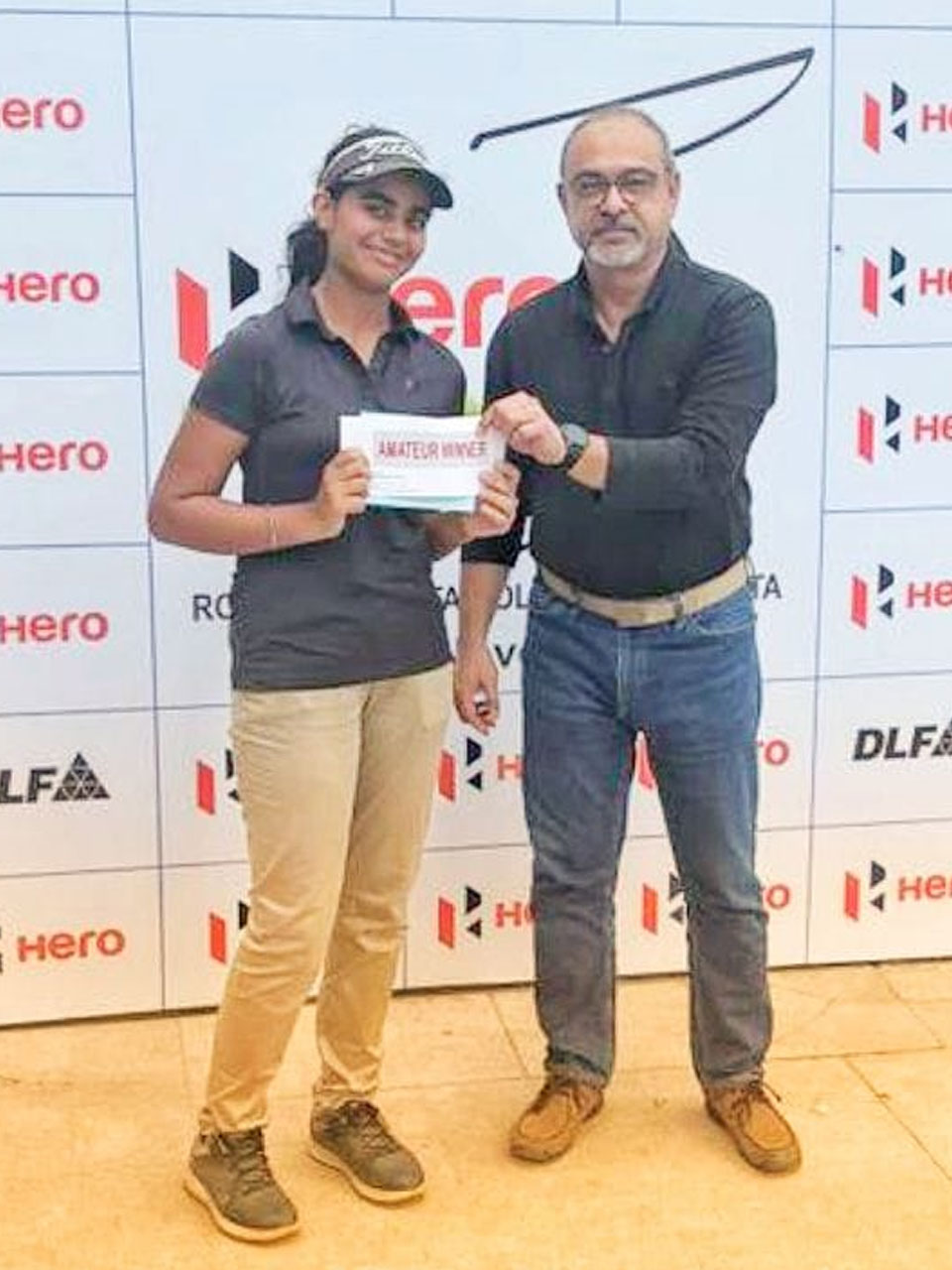 Anaahat Bindra  finished 3rd at the WGAI event held at the Royal Calcutta Golf Club