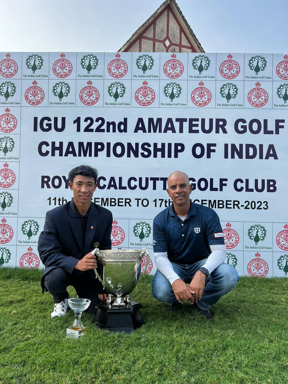  Student Subhash Tamang created history today by becoming the first Nepali player to win the Indian National Amateur Championship.