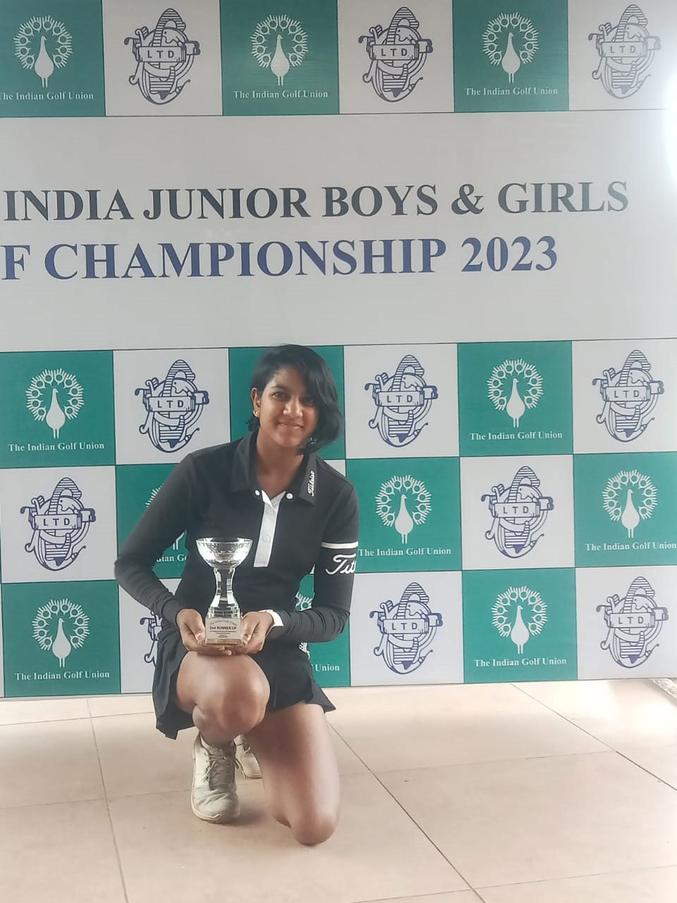 Dia Cris Kumar finished 3rd at the All India Junior Boys & Girls Golf Championship held at Poona Golf Club.