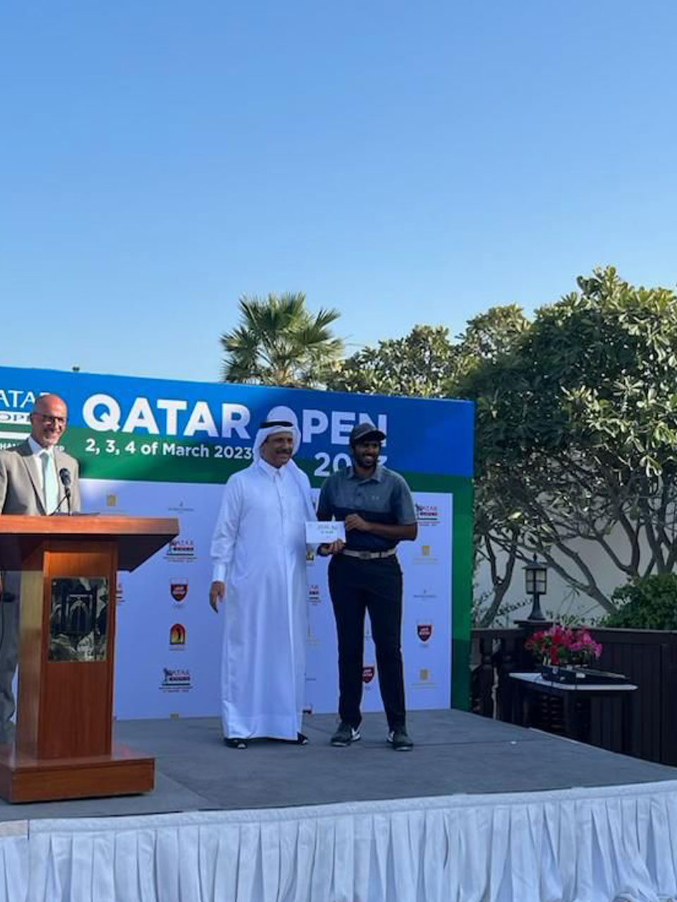 Tej Gangavarapu finishes 9th at the Qatar Amateur