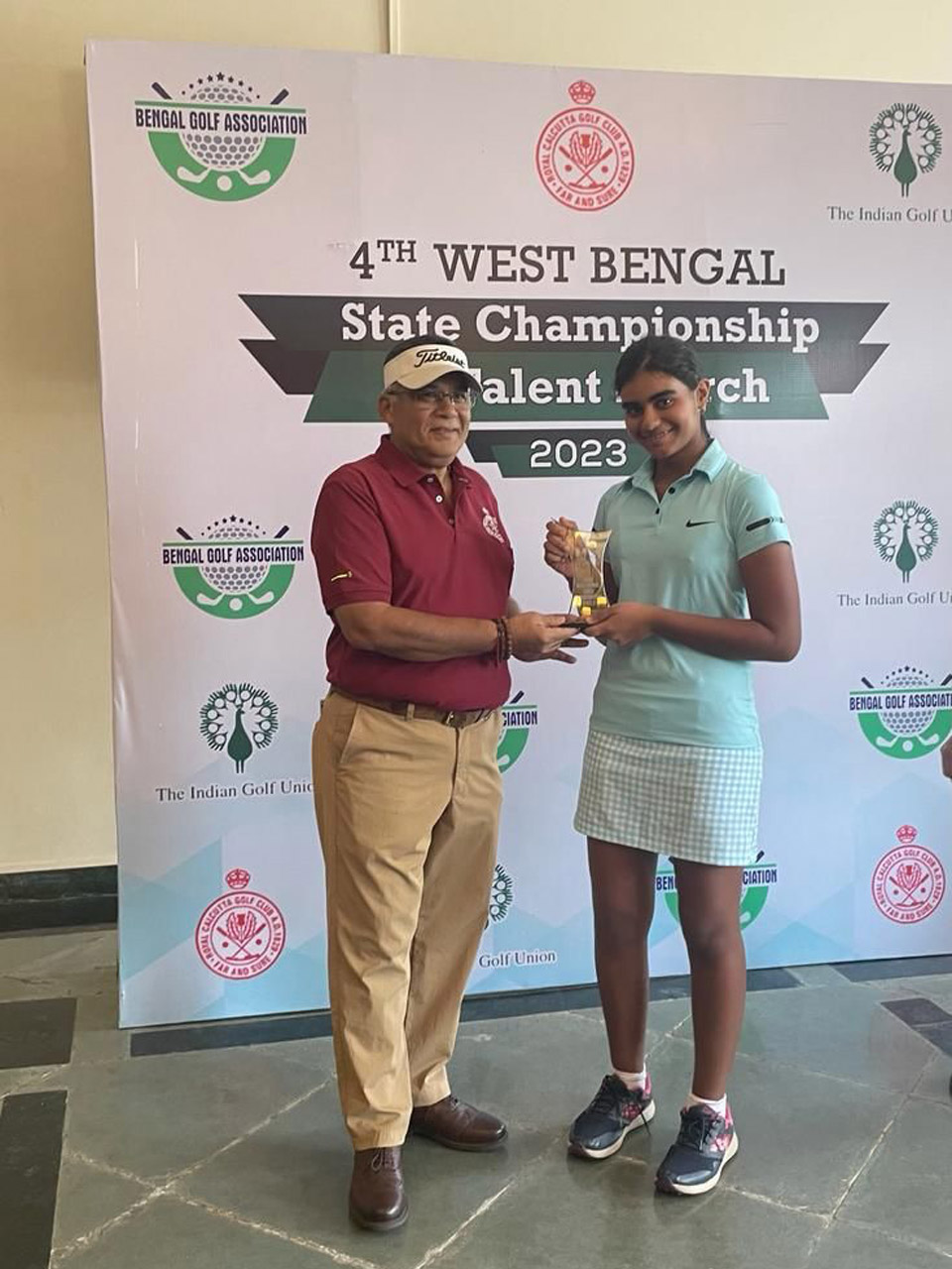 Anaahat Bindra wins the West Bengal State championship