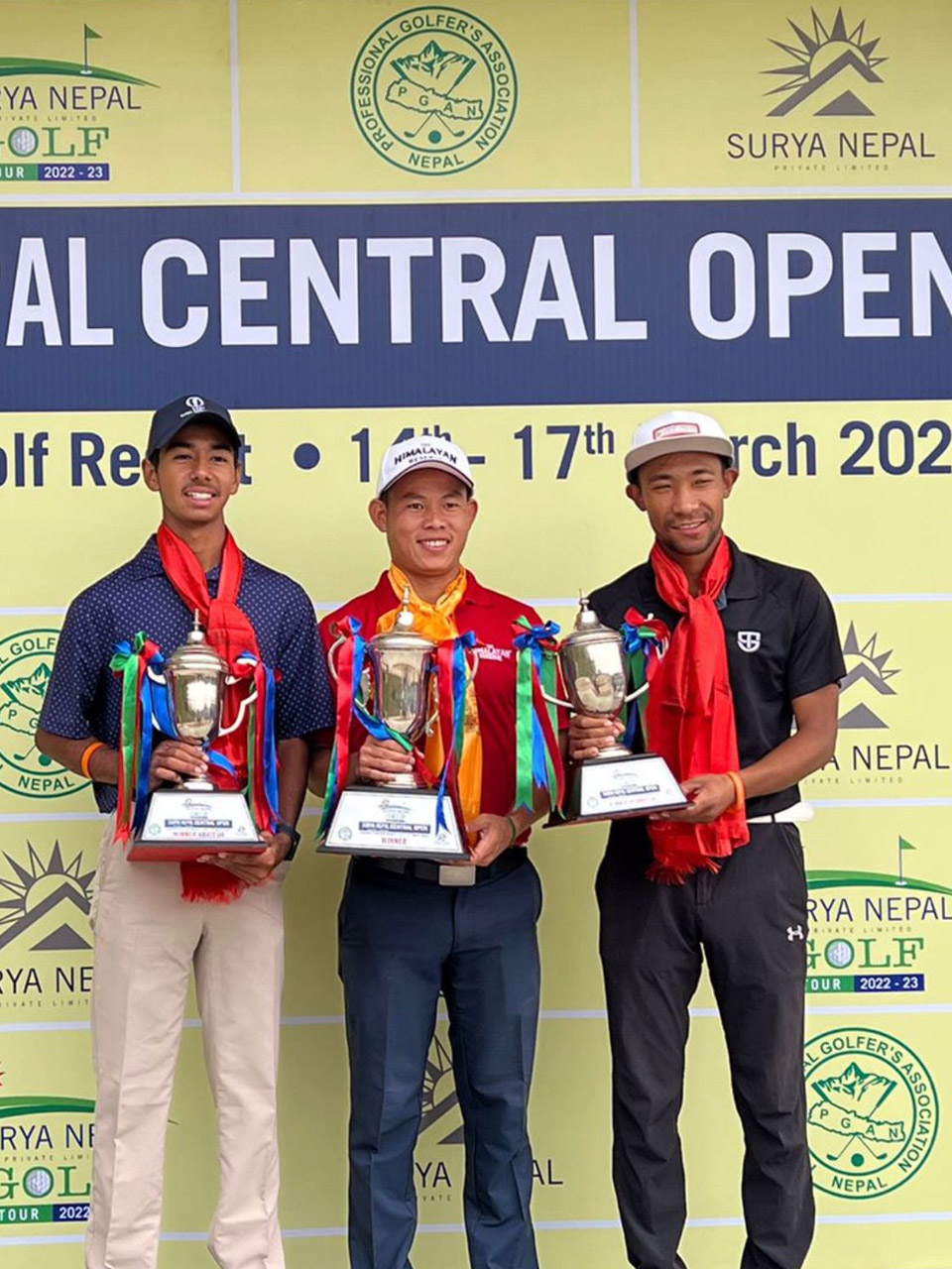 Subhash Tamang finishes 2nd at the Surya Nepal Central Open