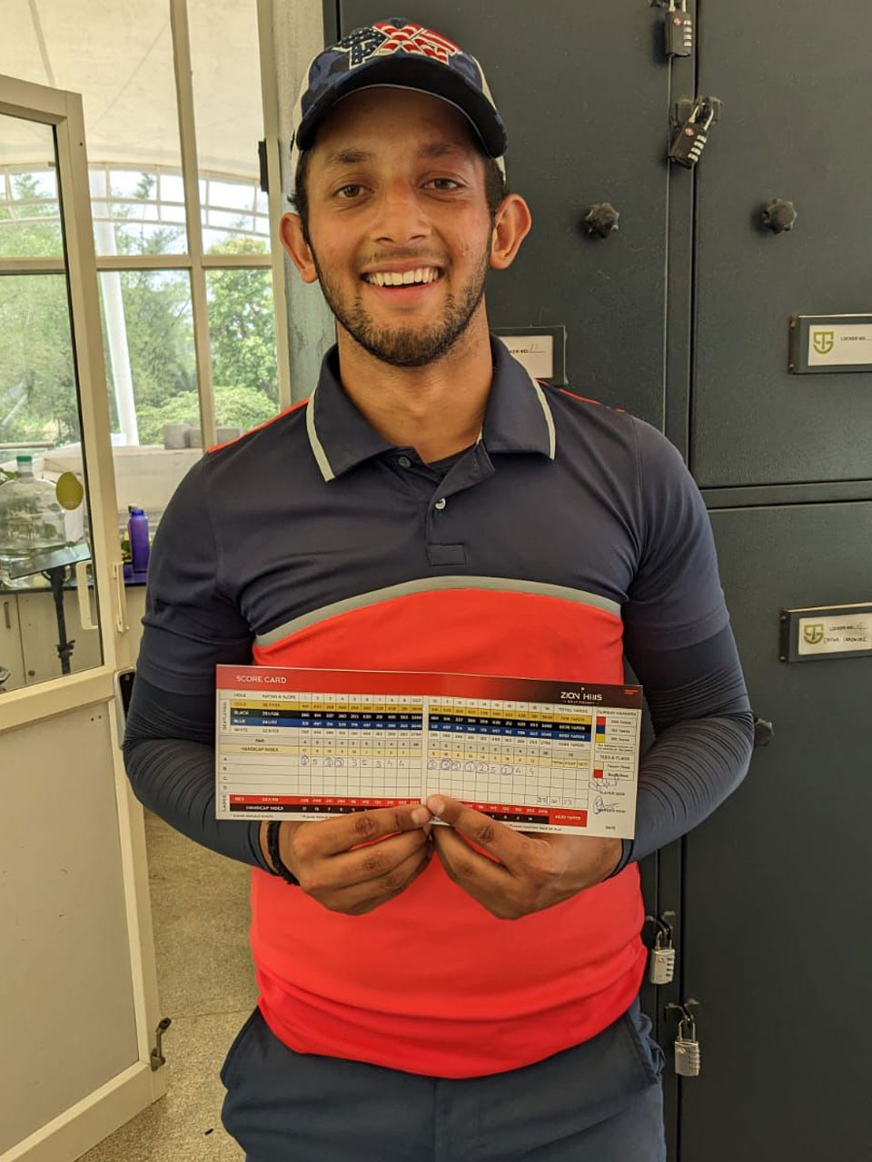 Sumit Kotwal equals the course record at Zion Hills Golf County