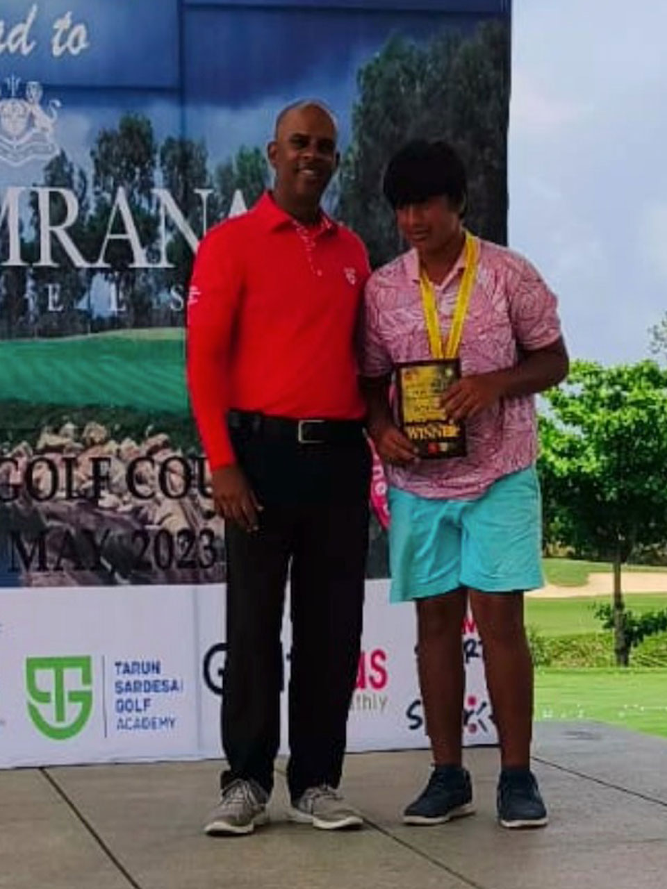 Sushir Kumar wins in the mixed 12-13 years age cateogry