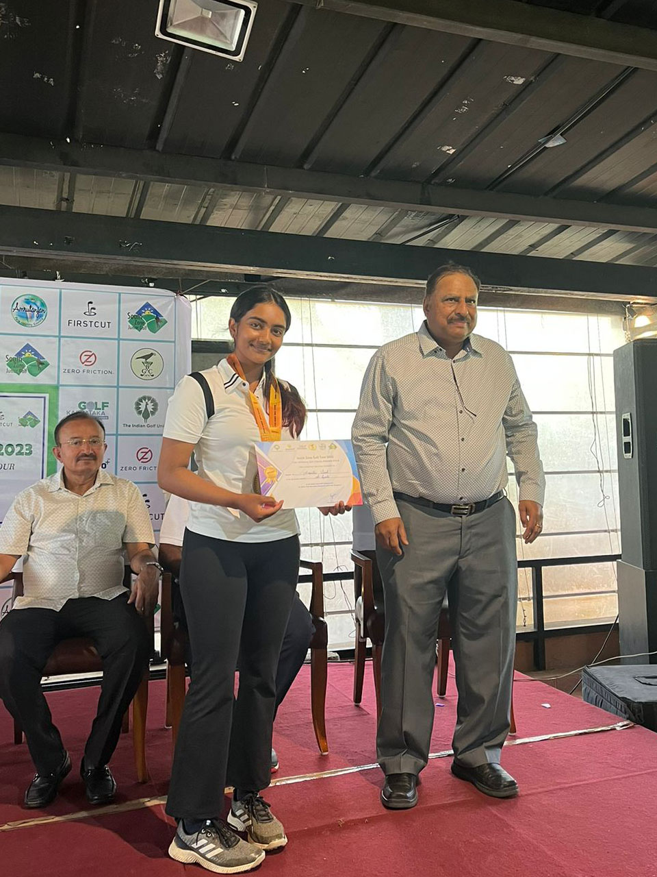 nanthi Vivek wins Category A Girls
