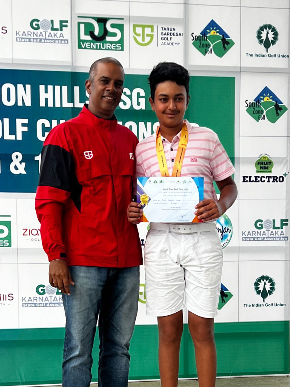 Shayaan Khadri wins Category A Boys division