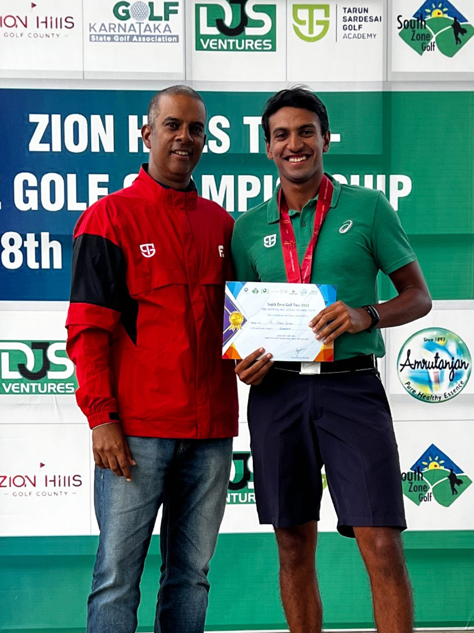 Rahul Batra finished 3rd in TSG South Zone Amateur Championship