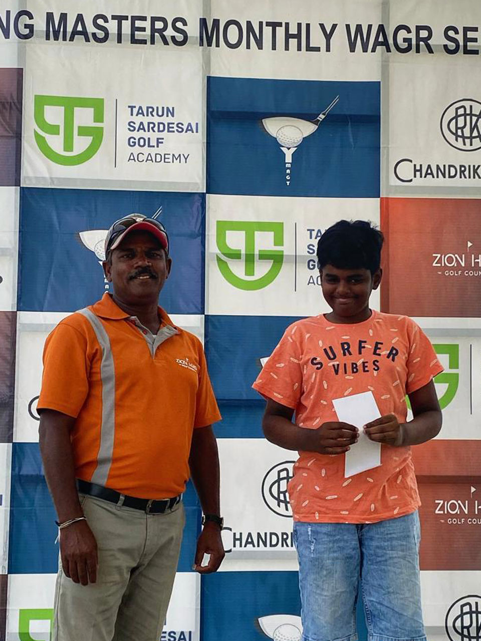 S Nandan finished 3rd in Junior Category Boys