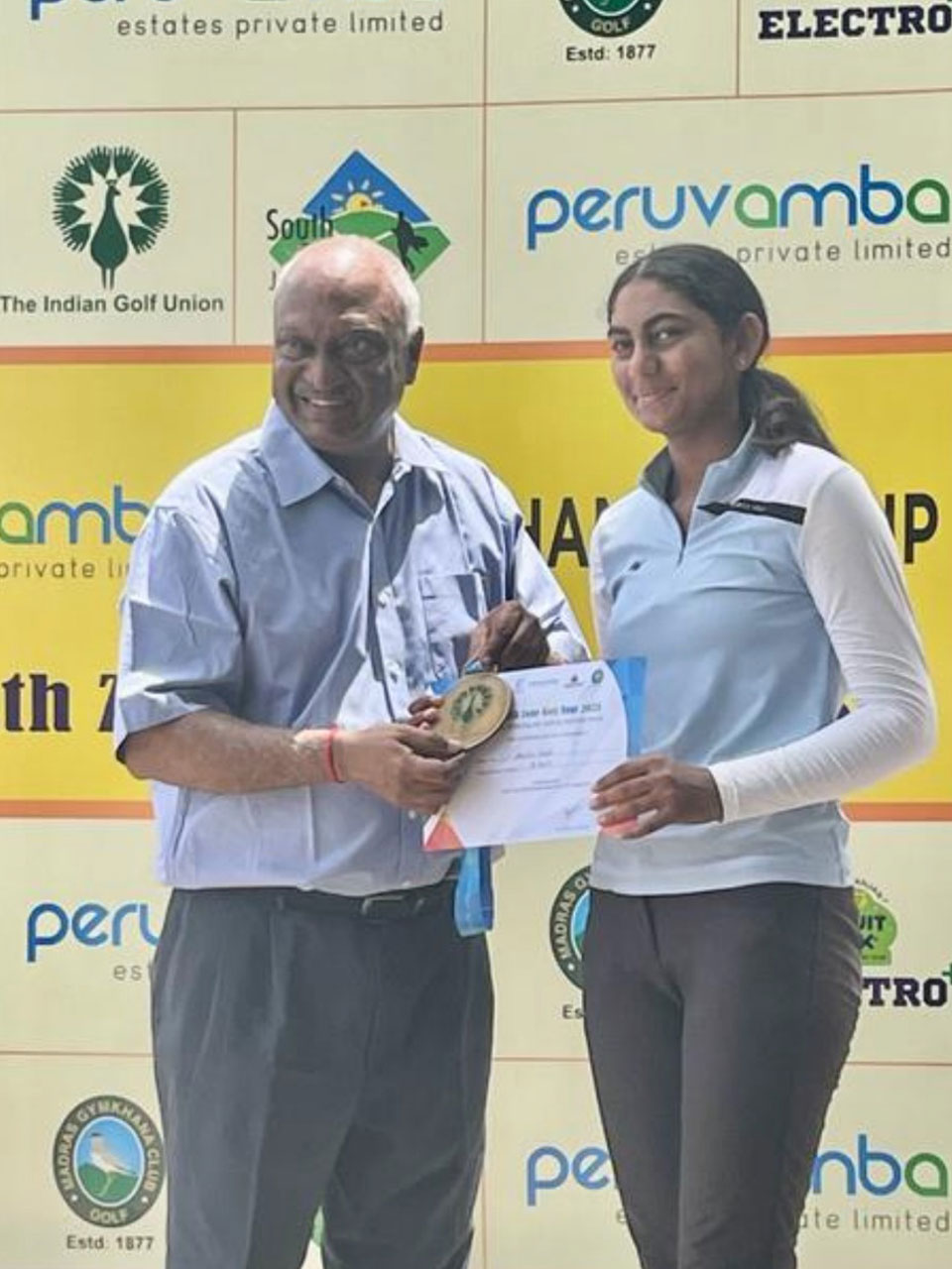 Anika Vivek finished 2nd in Category B Girls