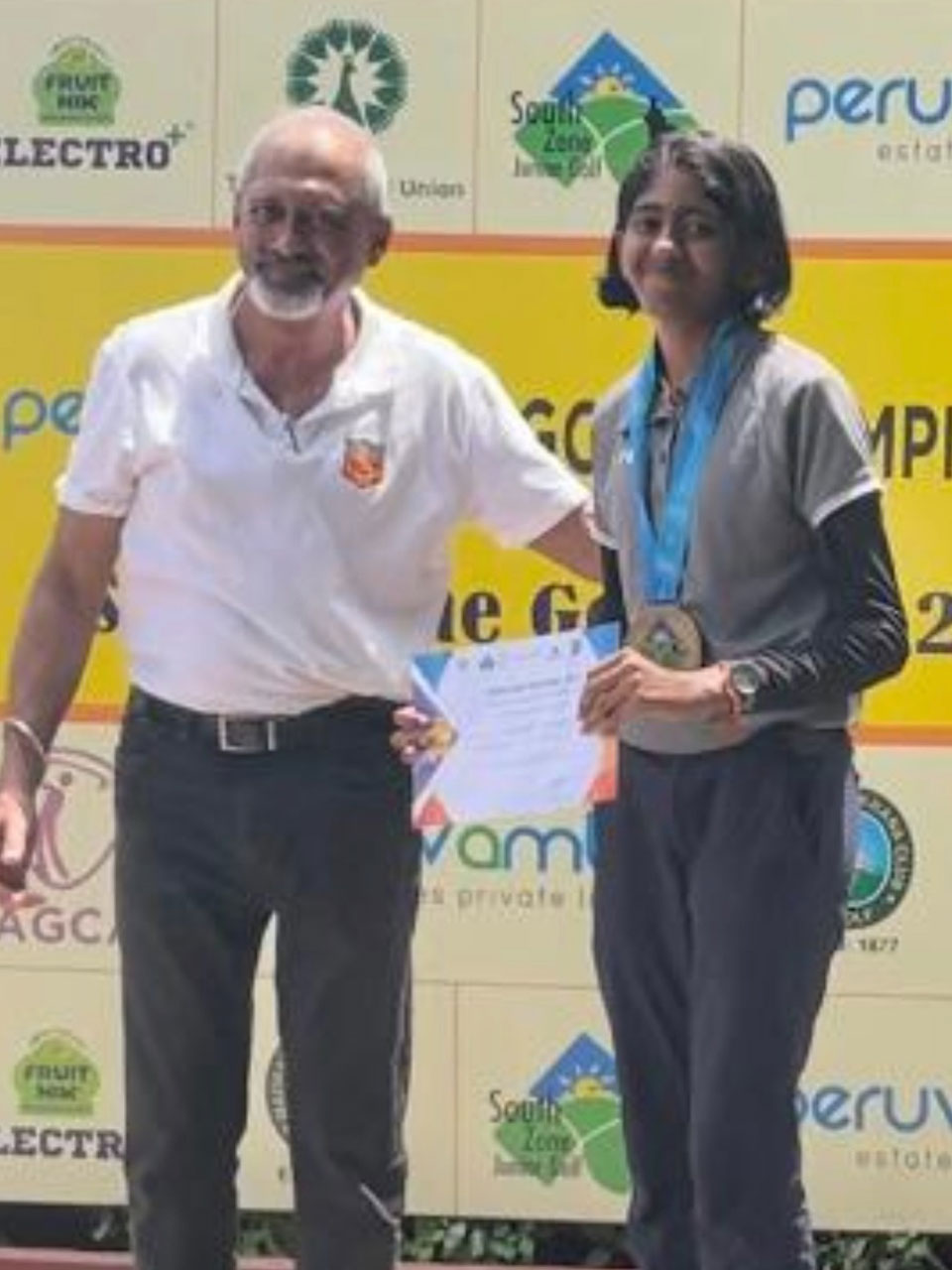 Anuradha Nandigam finished 2nd in Category C Girls