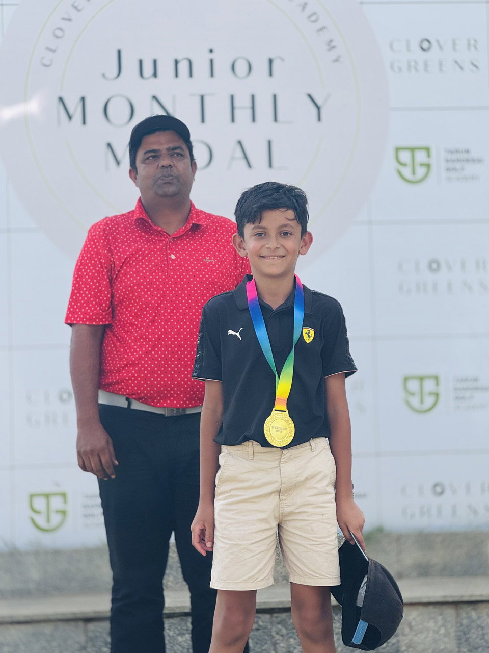 Kabir Singh finished winner in 'D' Boys Category at the Clover Greens Junior Monthly Medal powered by TSG held at Clover Greens Resort & Golf Club.