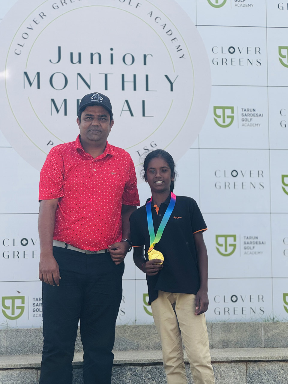 Arpitha Shaji finished winner in 'C' Girls Category at the Clover Greens Junior Monthly Medal powered by TSG held at Clover Greens Resort & Golf Club.