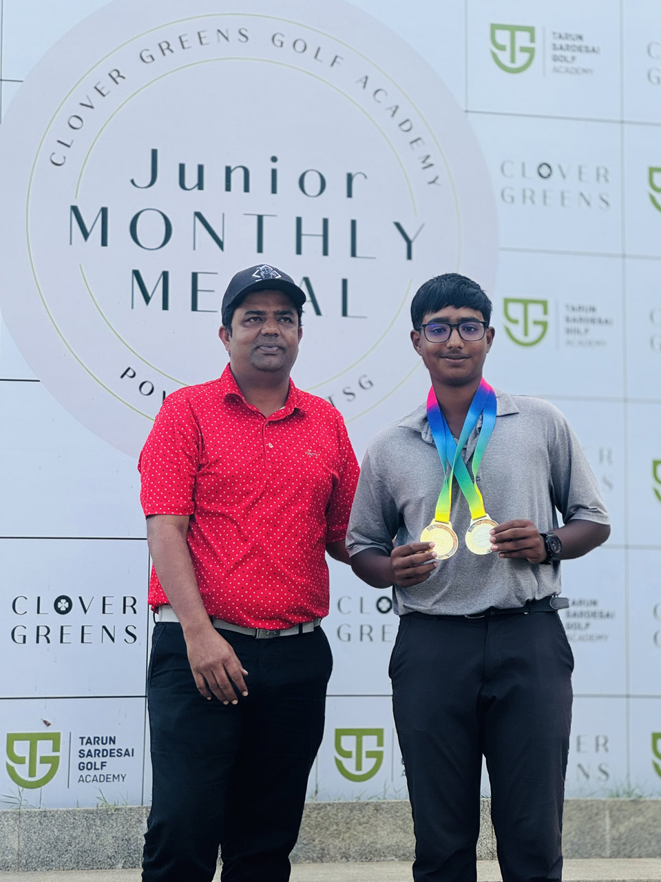 Darahaas Panditi finished winner in 'B' Boys and 'A&B' Boys Categories at the Clover Greens Junior Monthly Medal powered by TSG held at Clover Greens Resort & Golf Club.