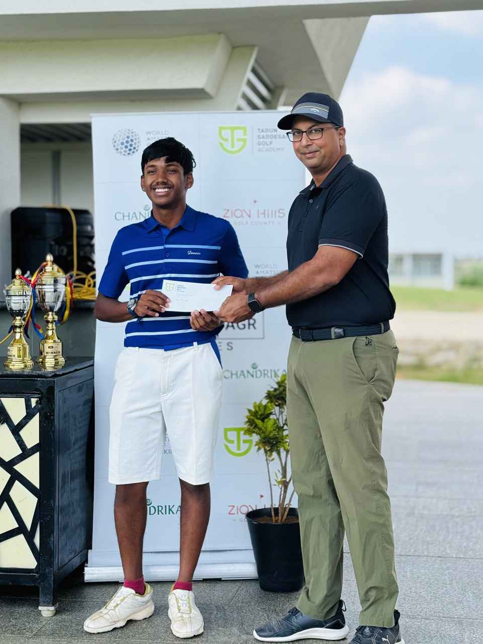 Lavith Prasad finished runner-up in 15 & Below Mixed Junior Category at the TSG WAGR Series 2025 – Event 3 held at Zion Hills Golf County.