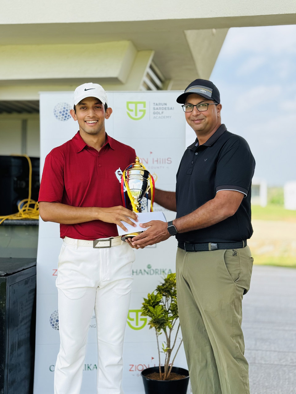 Sumit Kotwal finished winner in Mixed WAGR Category at the TSG WAGR Series 2025 – Event 3 held at Zion Hills Golf County.