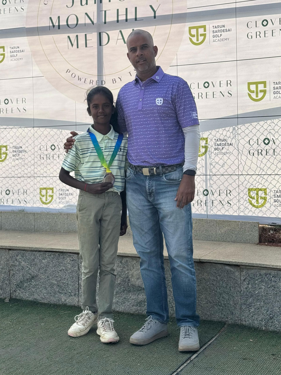 Arpita Shaji finished runner up in 'C' Girls Category at the Clover Greens Monthly Medal powered by TSG, held at Clover Greens Golf Course in Bangalore.