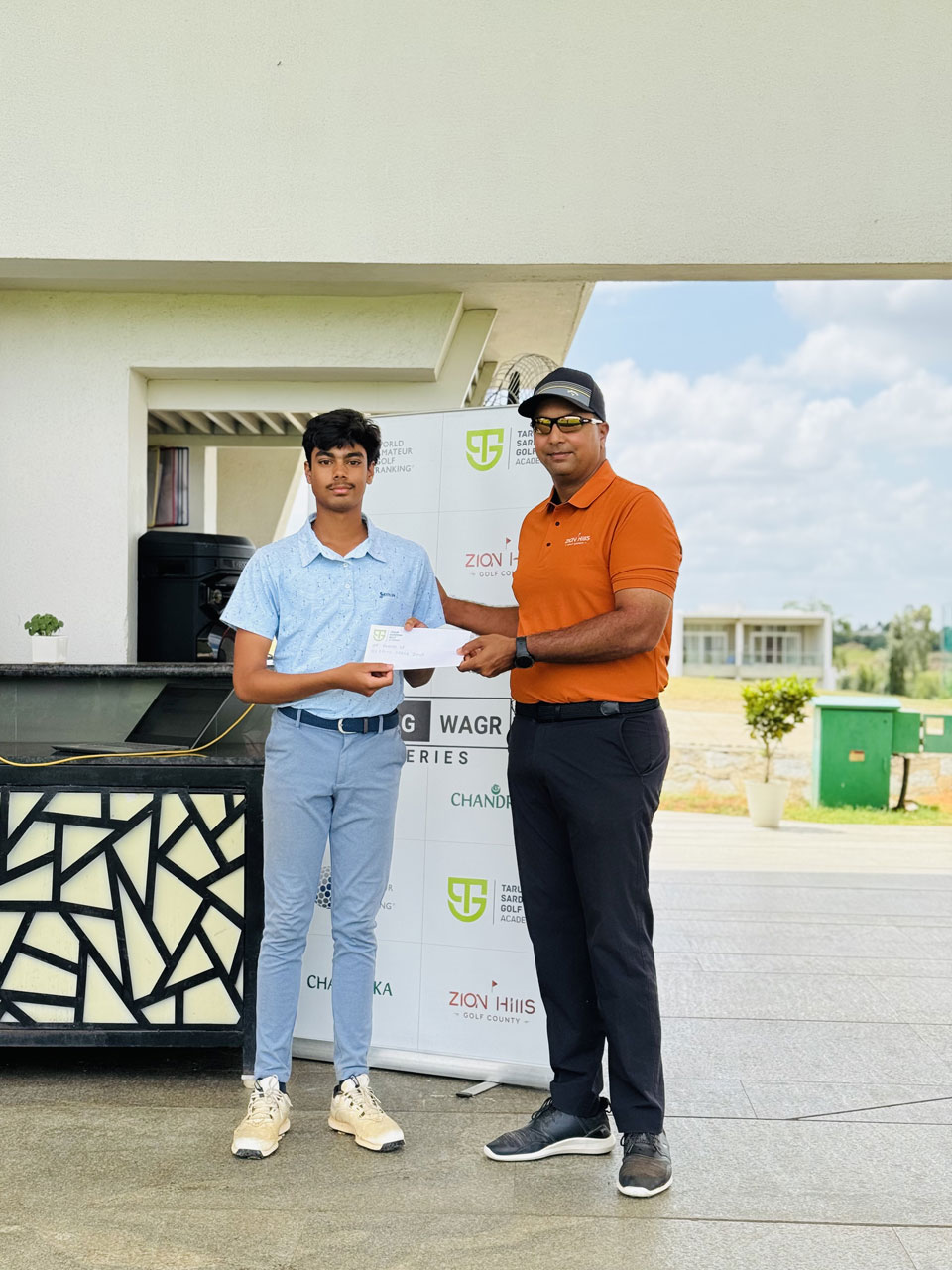 Arya Deshmukh finished as the 2nd runner-up in the 15U Mixed Junior Category at TSG WAGR Event 2, held at Zion Hills Golf County, Bangalore.