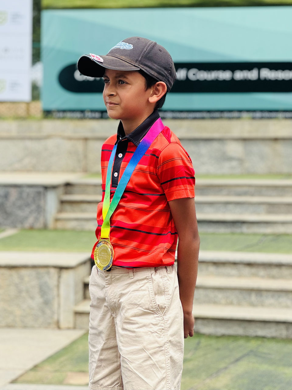 Kabir Singh won the 'E' Boys Category at Clover Greens Monthly Medal – Event 7, held at Clover Greens Golf Course in Bangalore.