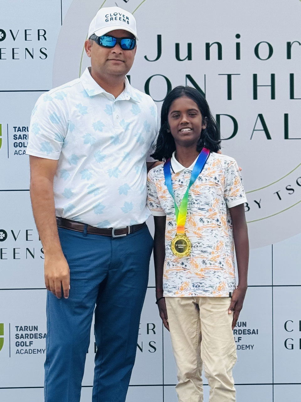 Arpitha Shaji won the 'C' Girls Category at Clover Greens Monthly Medal – Event 7, held at Clover Greens Golf Course in Bangalore.