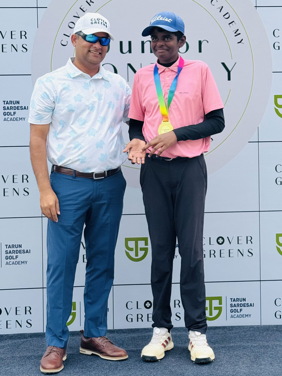 Nandan S won the 'C' Boys  Category at Clover Greens Monthly Medal – Event 7, held at Clover Greens Golf Course in Bangalore.