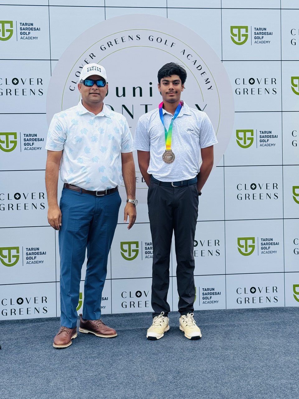 Arya Deshmukh finished as the 2nd runner up at Clover Greens Monthly Medal – Event 7,  held at Clover Greens Golf Course in Bangalore.