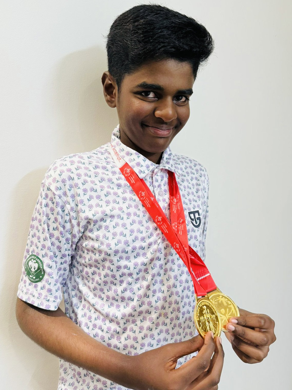 Nandan S finished winner in Level 1 & 4/5 National Golf Championship at the Special Olympics Bharat National Championship 2025 held at DLF Golf & Country Club, Gurugram.