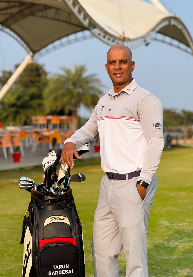 Tarun Sardesia - Founder TSG residential golf academy